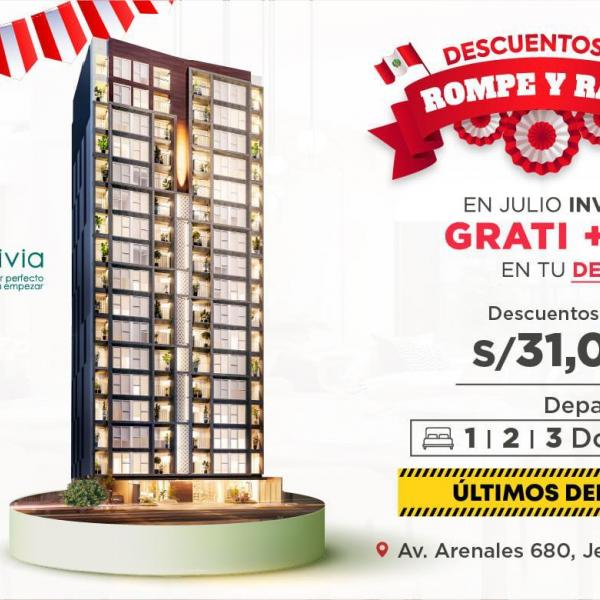 Departamento en venta en Jesús María