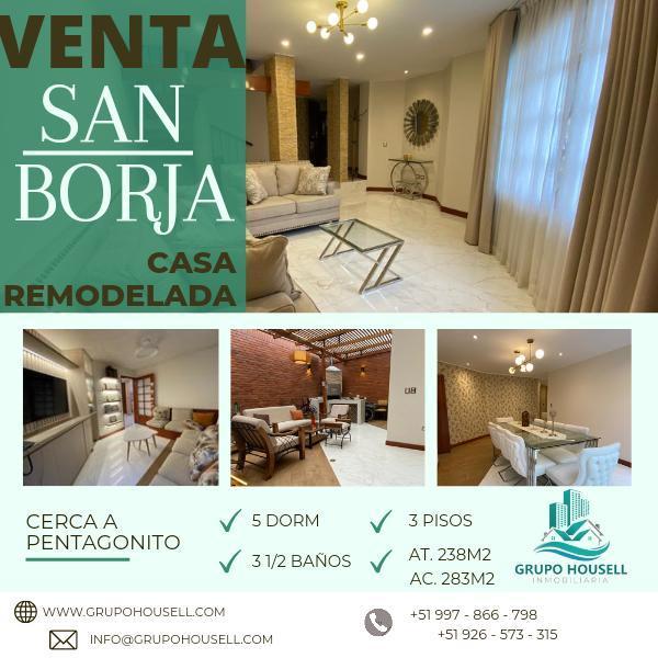Casa en venta en San Borja