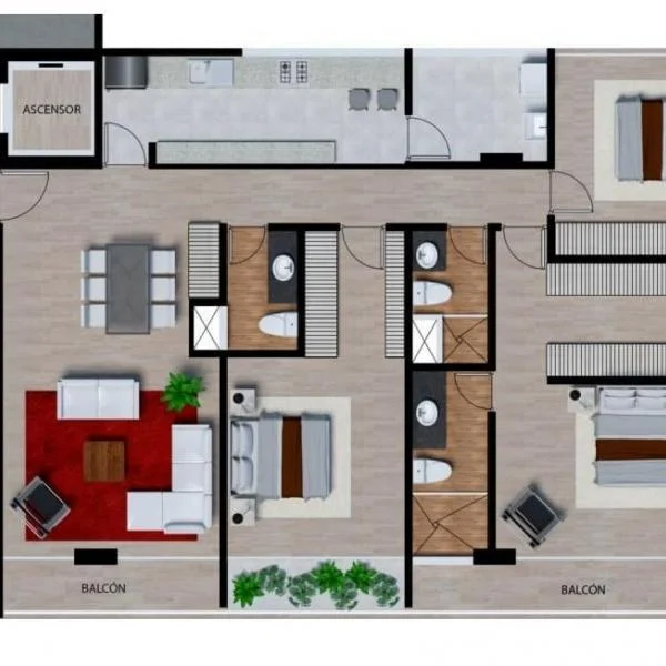 Departamento en venta en Yanahuara
