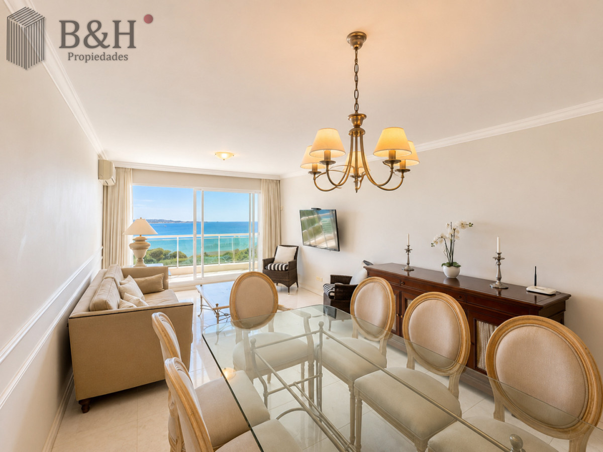 Apartamento de 3 Dormitorios sobre Playa Mansa, en Venta y Alquiler