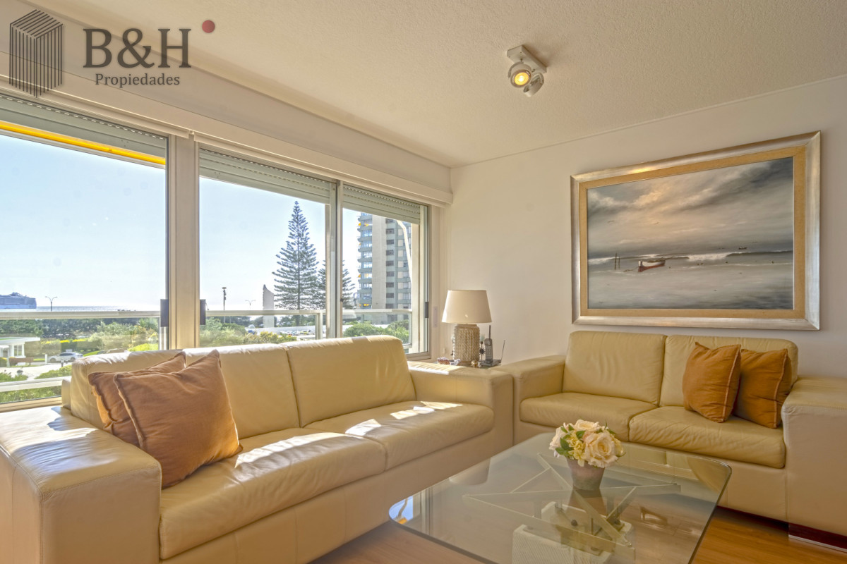 Apartamento en Punta del Este Mansa Torre Jefferson en Complejo Lincoln Center 1ra Línea de Mansa Excelentes Amenities