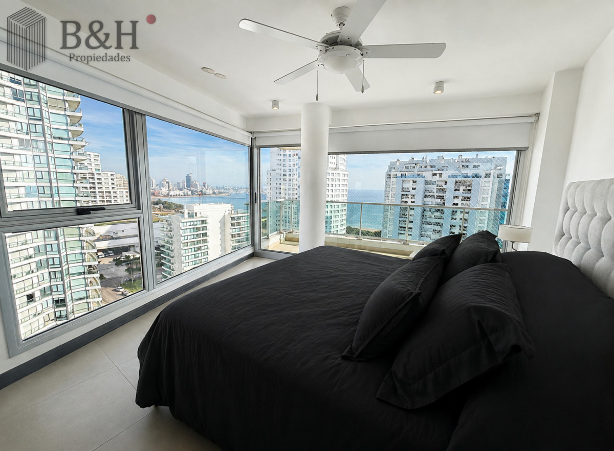 Venta Alquiler Apartamento 3 Dormitorios Playa Mansa Punta del Este · Foto 4