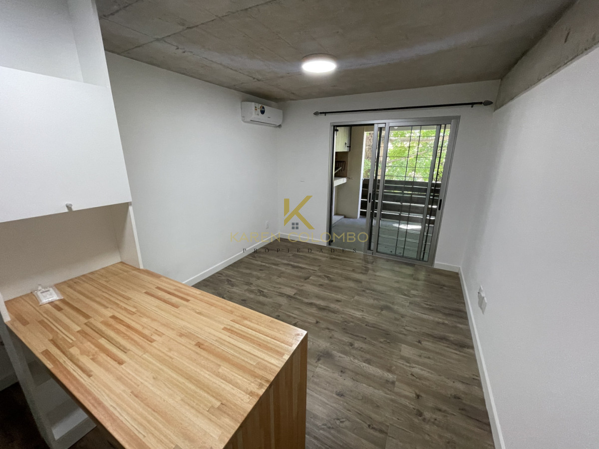 Apartamento 1 Dormitorio y Parrillero en alquiler en Pocitos