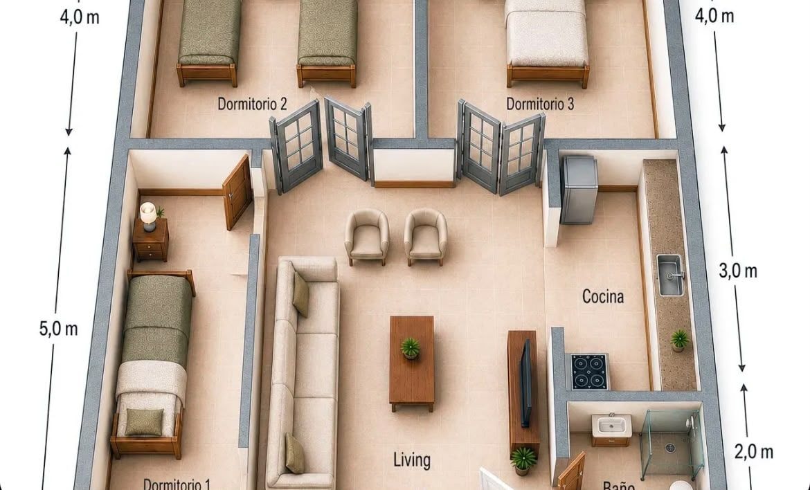 Apartamento en alquiler en Palermo · Foto 11