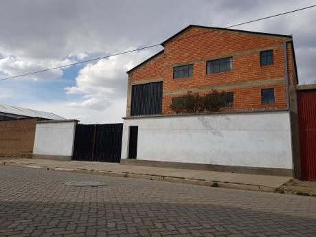 Vendo Planta Industrial En El Alto $us.480.000 Ofertable