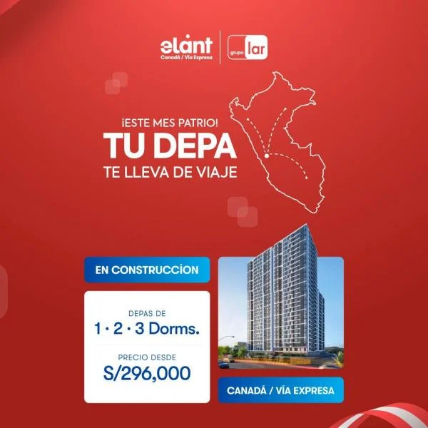 Departamento en venta en La Victoria
