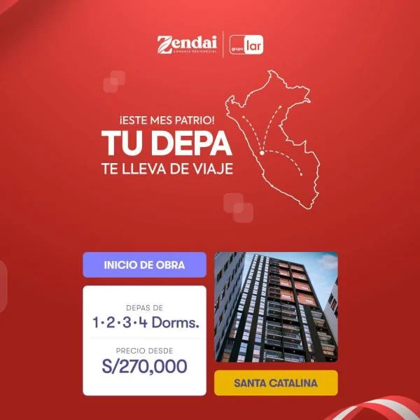 Departamento en venta en La Victoria