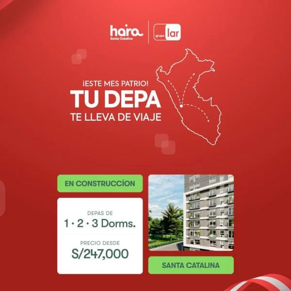 Departamento en venta en La Victoria