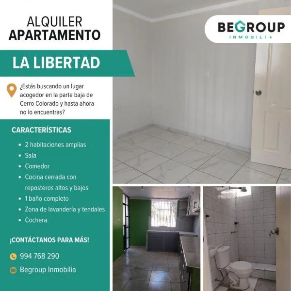 Departamento en alquiler en Cerro Colorado