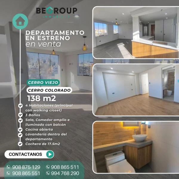 Departamento en venta en Cerro Colorado