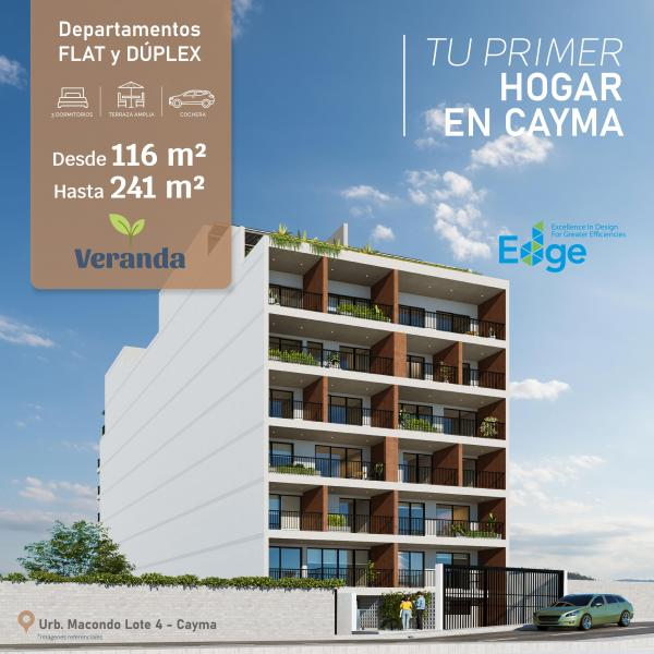 Departamento en venta en Cayma