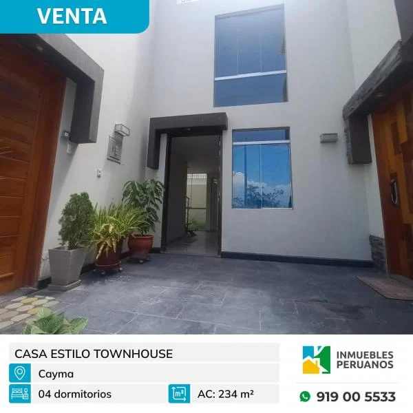 Casa en venta en Cayma