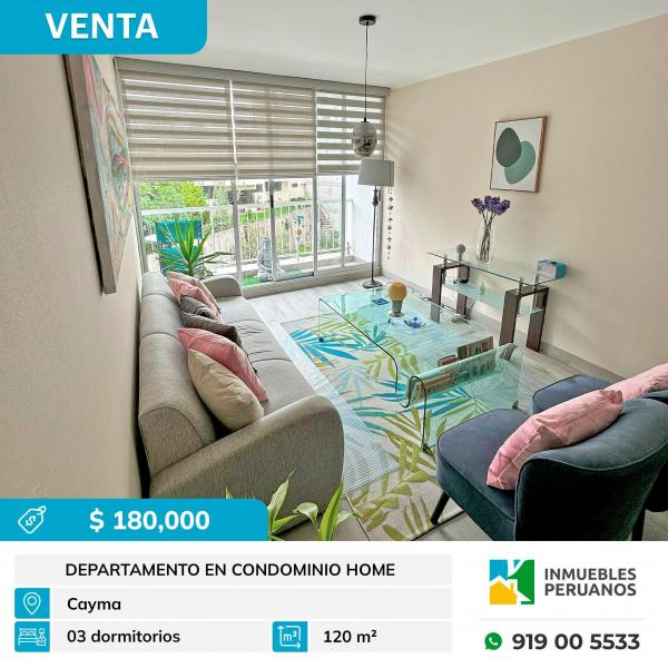 Departamento en venta en Cayma