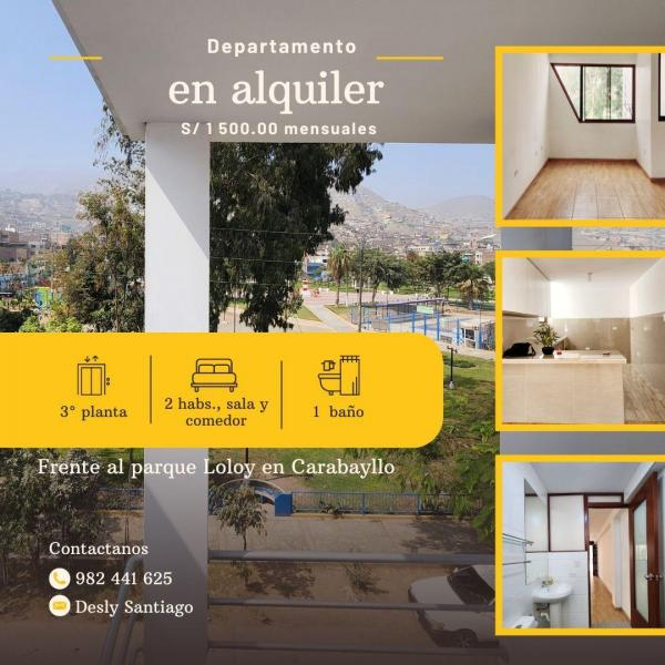 Departamento en alquiler en Carabayllo