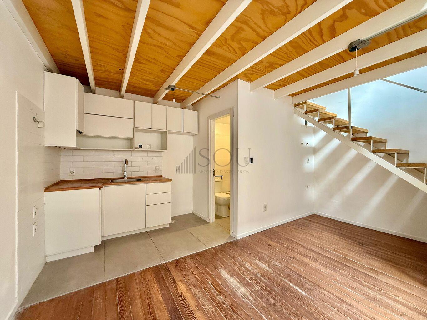Venta de apartamento de un dormitorio con terraza en Aguada con renta