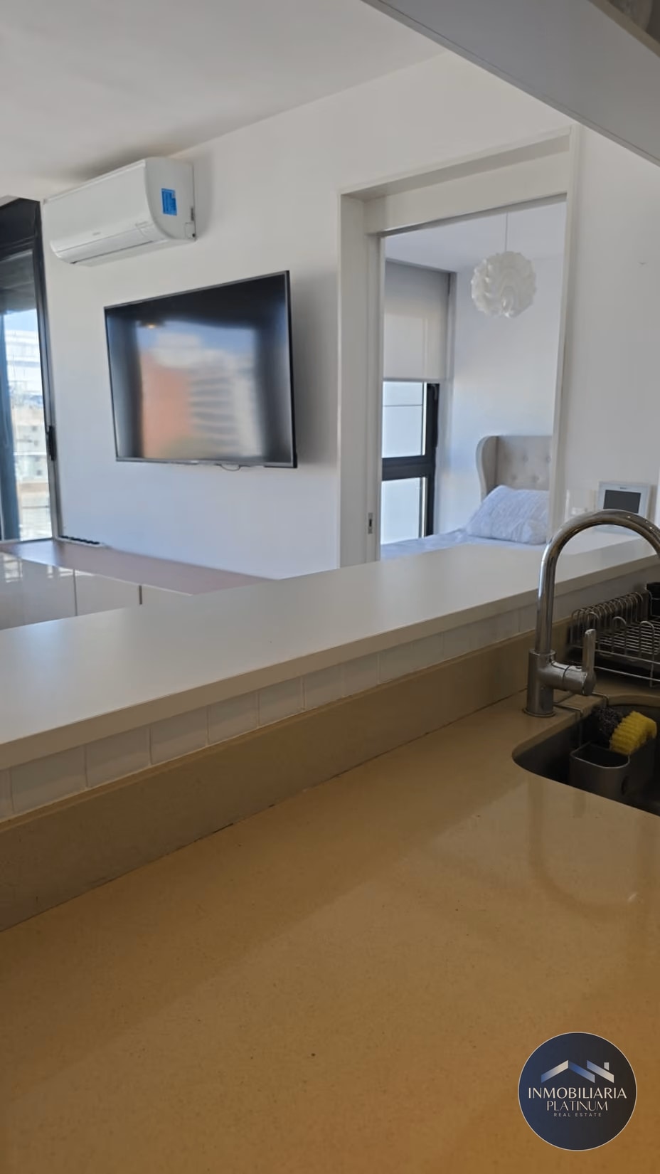 Apartamento penthouse 1 dormitorio en alquiler c/ cochera en Pocitos · Foto 10