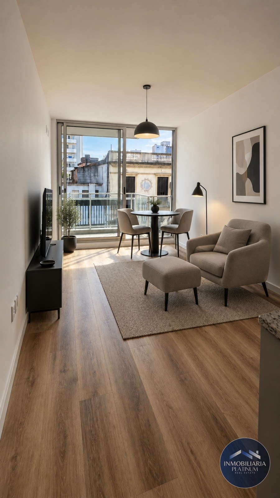 Apartamento de un dormitorio para estrenar a una cuadra de la intendencia