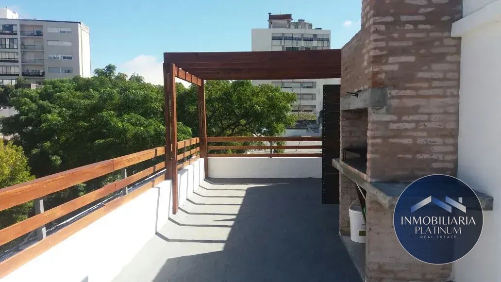 Apartamento de 1 dormitorio y terraza exclusiva en venta en Pocitos