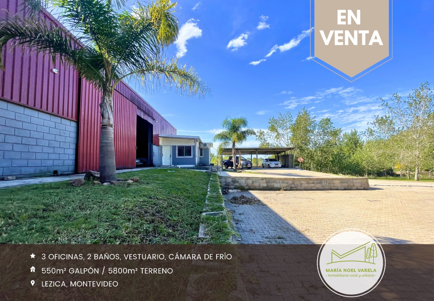 Oportunidad: Se alquila Centro logístico de 550m2 ubicado en Lezica