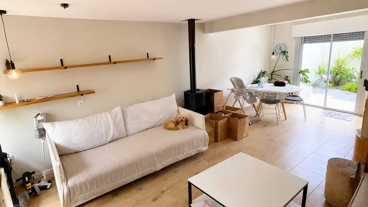 Alquiler La Blanqueada Casa Duplex 2 Dormi con Fondo a 1 Av Italia G/CBajos