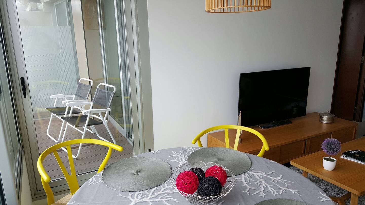 APARTAMENTO AMUEBLADO 1 dormitorio /frente a la playa+terraza+jacuzzi+parrillero · Foto 5