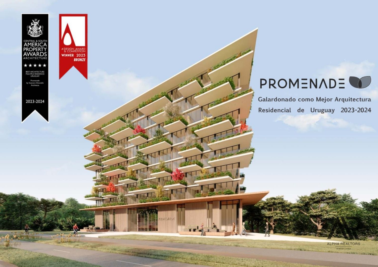 Apartamento de 3 dormitorios en pozo sobre Av. Roosevelt
