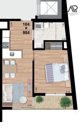 Apartamento en alquiler en Tres Cruces · Foto 2
