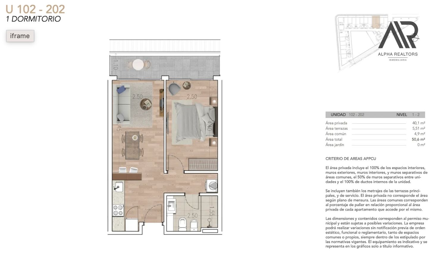 Apartamento en alquiler en ZOCALO - Ventura Tower Carrasco · Photo 5