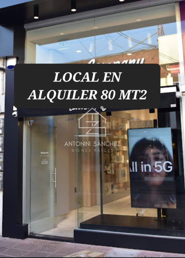 LOCAL EN ALQUILER EN PEATONAL MALDONADO