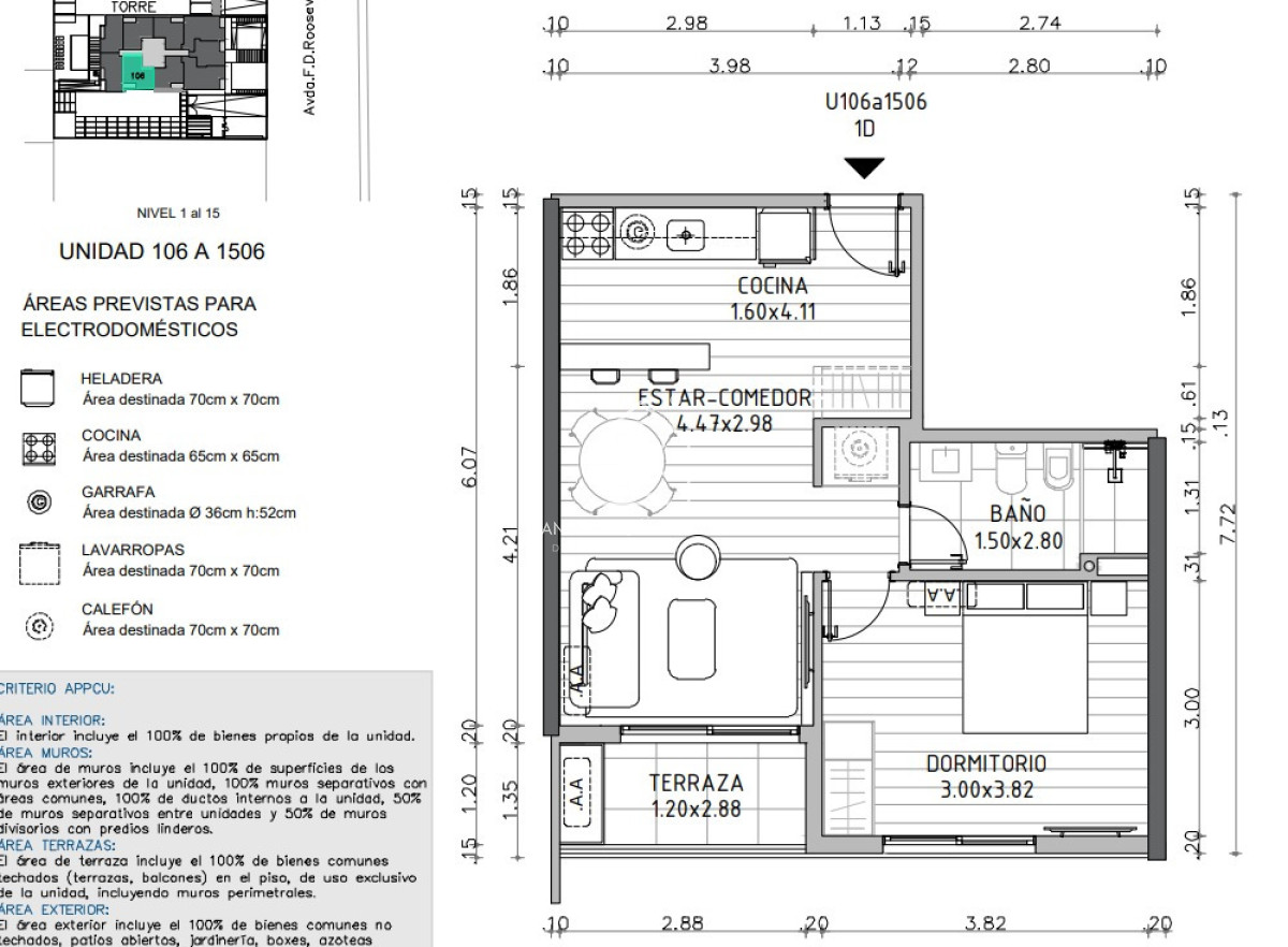 Apartamento en venta en Roosevelt