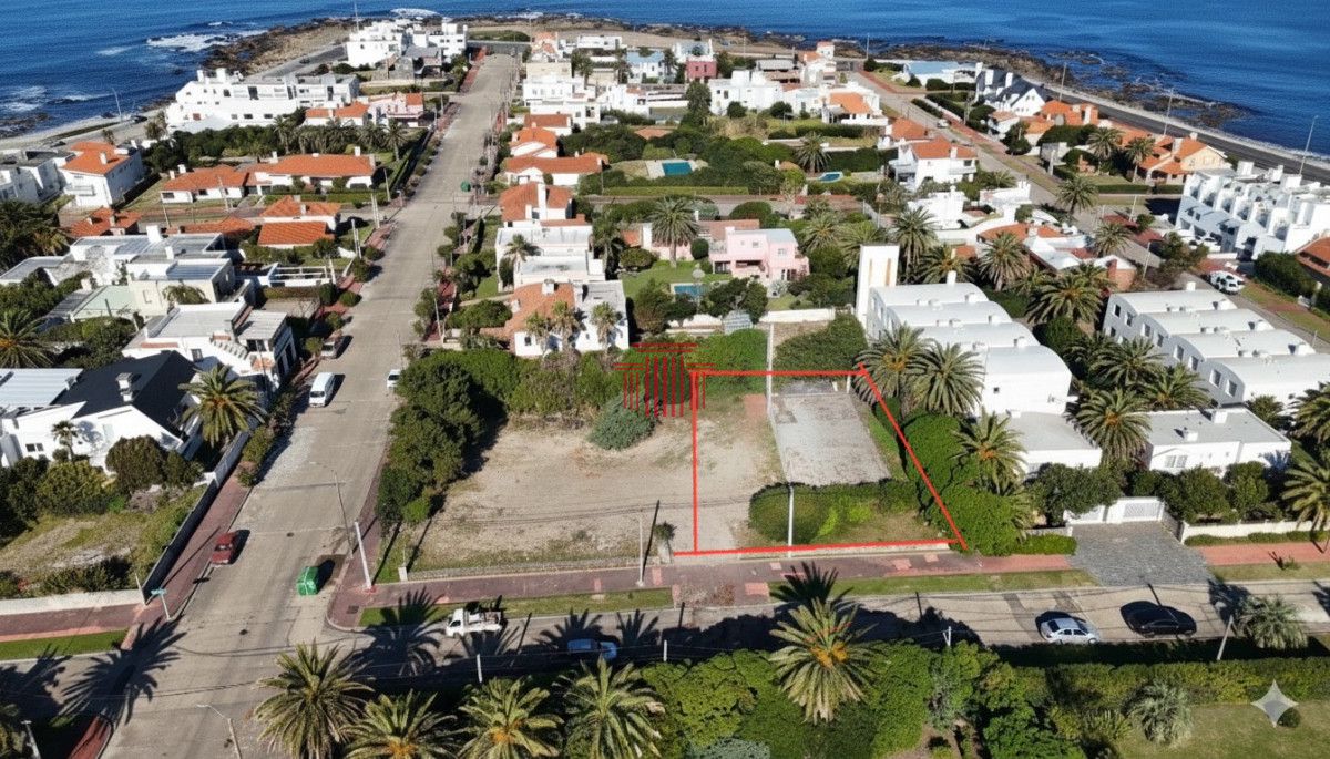 Terreno en el faro de Punta del Este