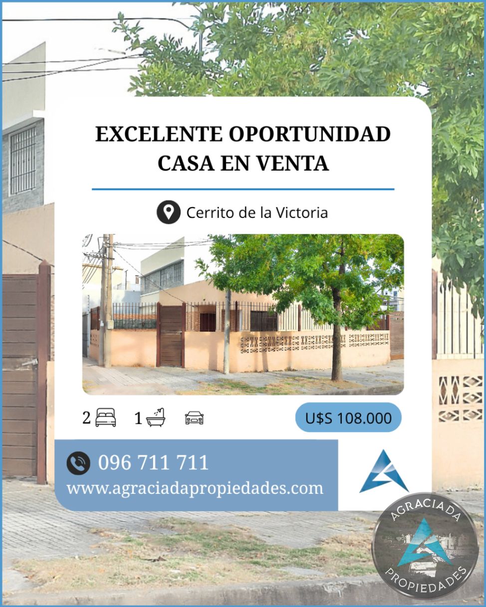 Casa en venta c/ cochera en Cerrito