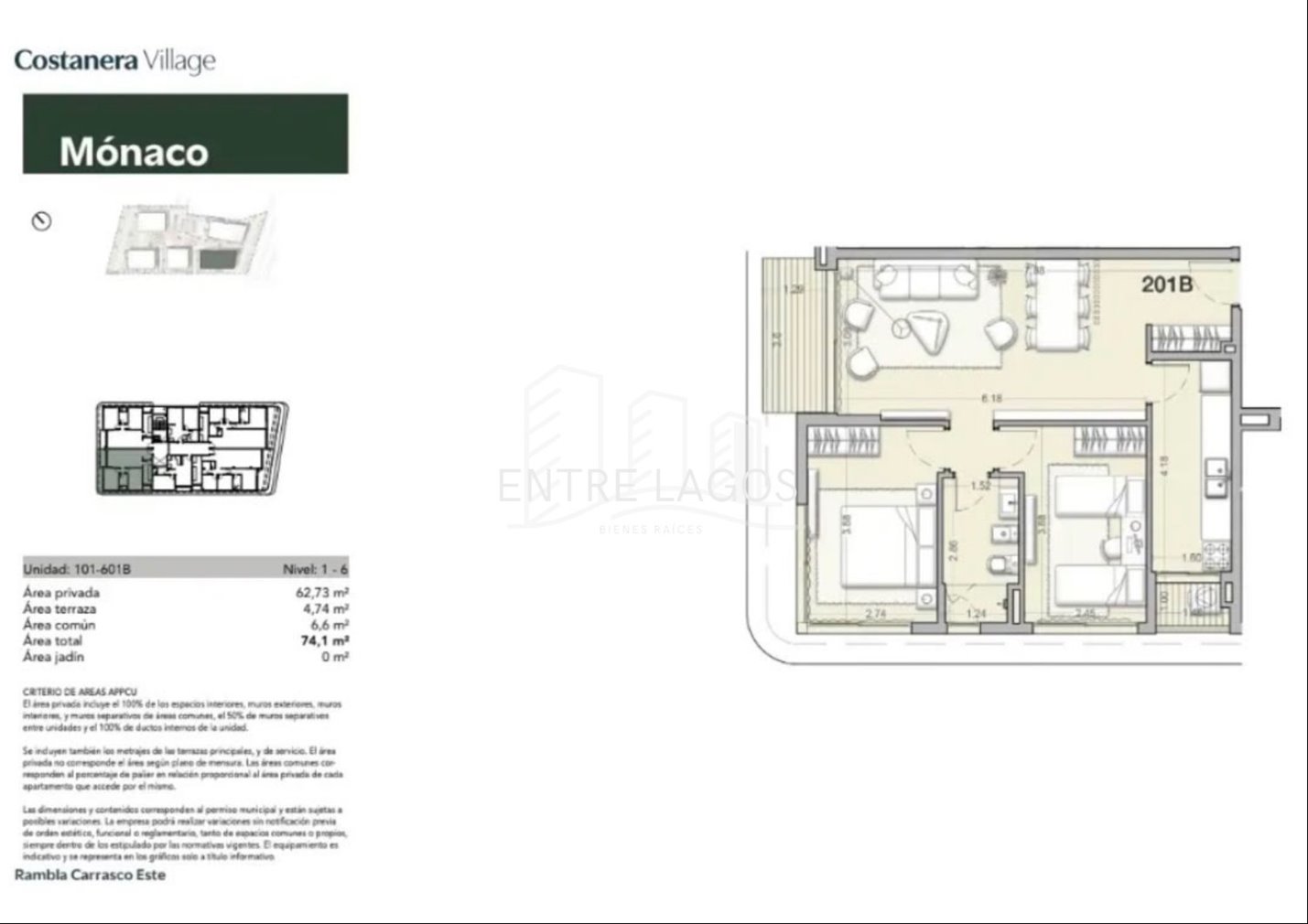 APARTAMENTO EN ALQUILER 2 DORMITORIOS, BARRA DE CARRASCO · Foto 8