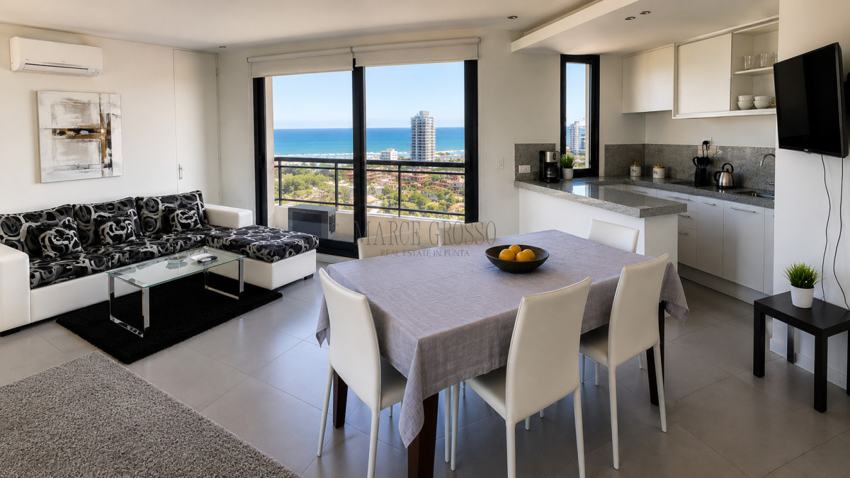 TORRE TAMARO | ALQUILER ANUAL - 2 dormitorios · 3 baños · Piso alto