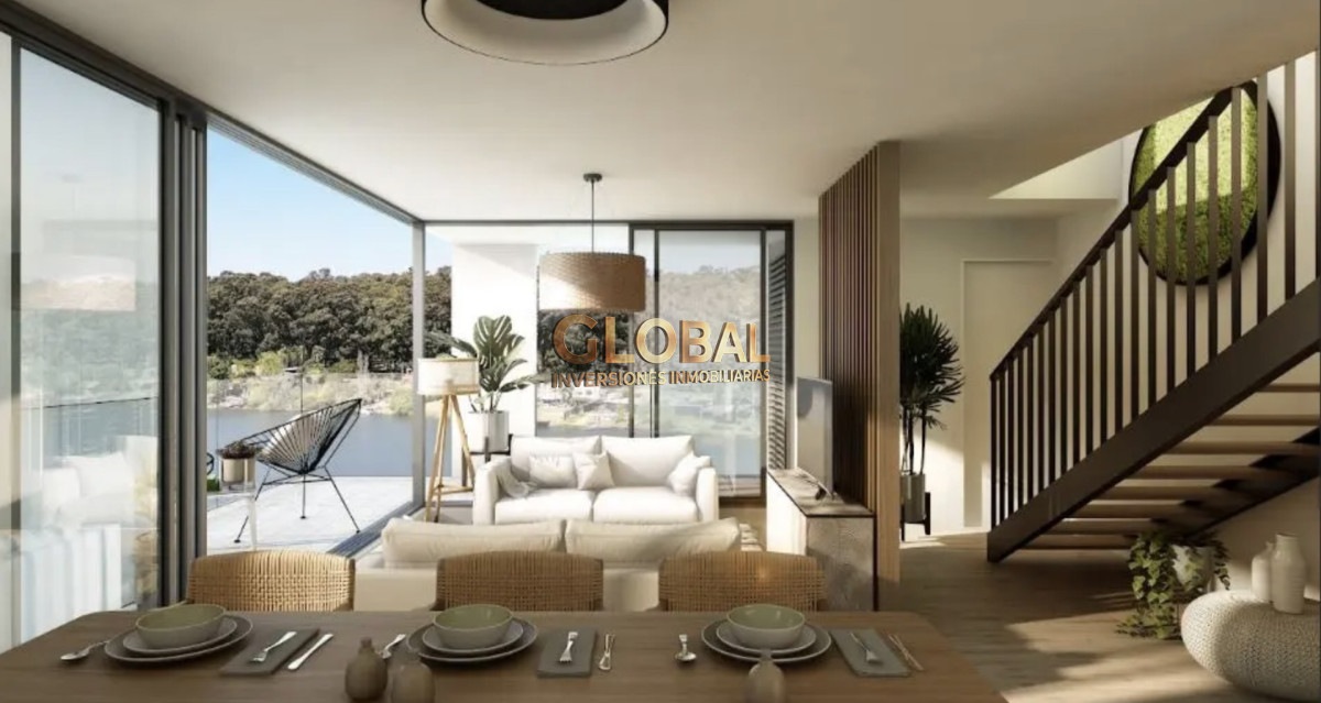 Vivir frente al lago, a minutos de todo - Venta C.de la Costa 3D 2B Suite Vista al lago Terraza Amenities