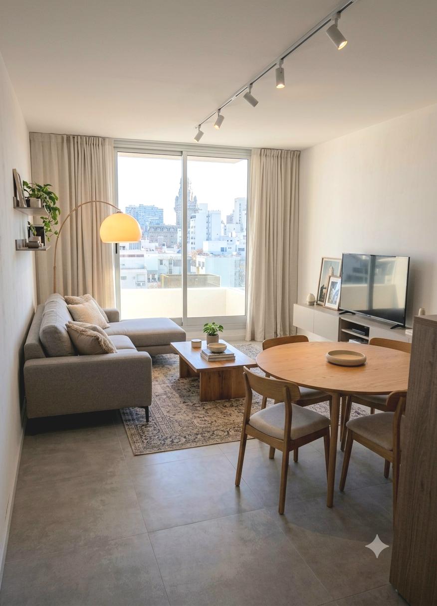 Apartamento alquiler 2 dormitorios + Garaje, Centro