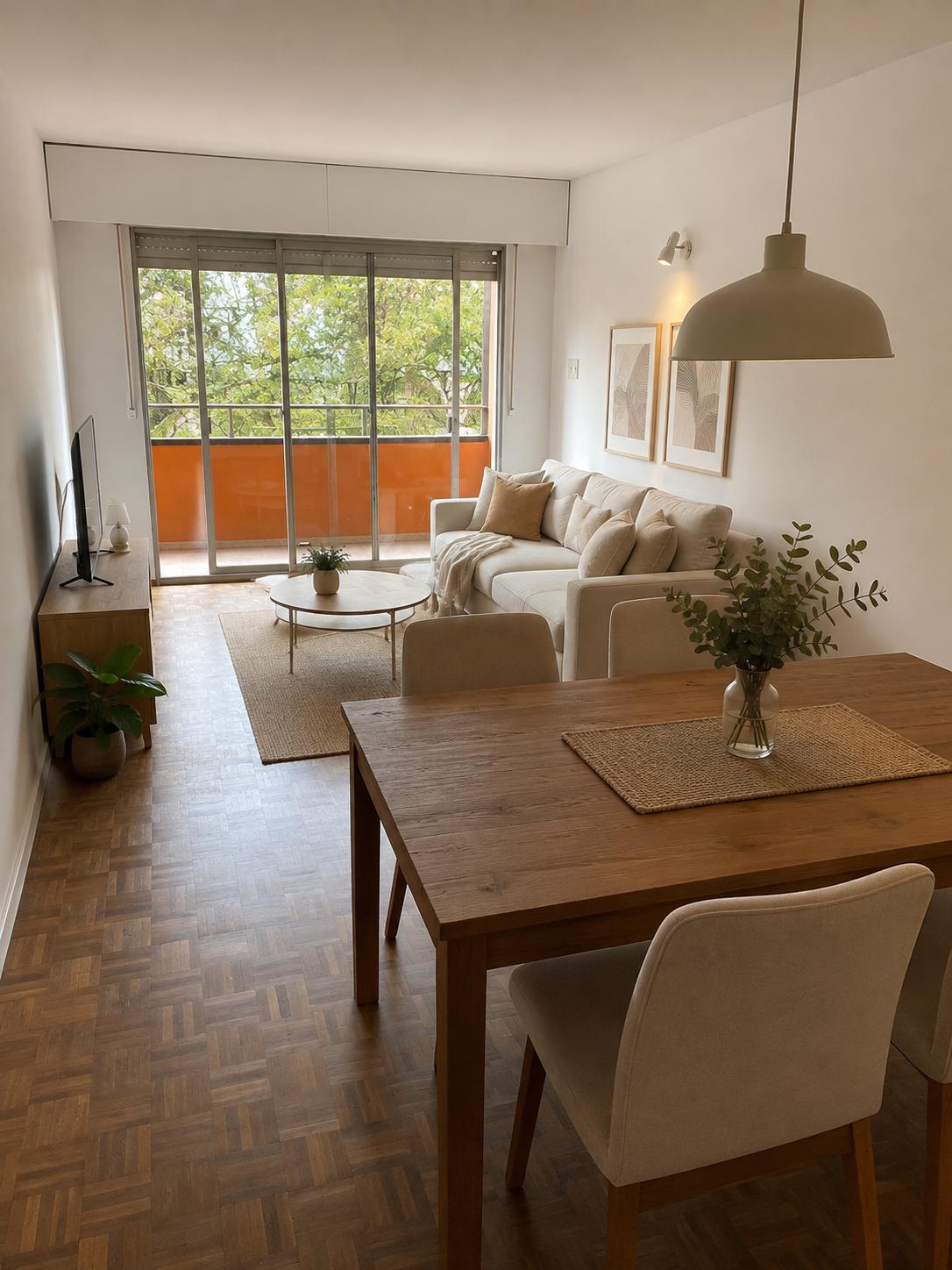 Apartamento alquiler 3 dormitorios 2 baños, Centro