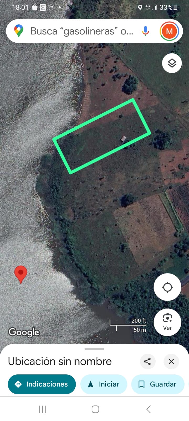 Se Vende terreno sobre el río  Acaray de 7.679,34 m2. — foto 3