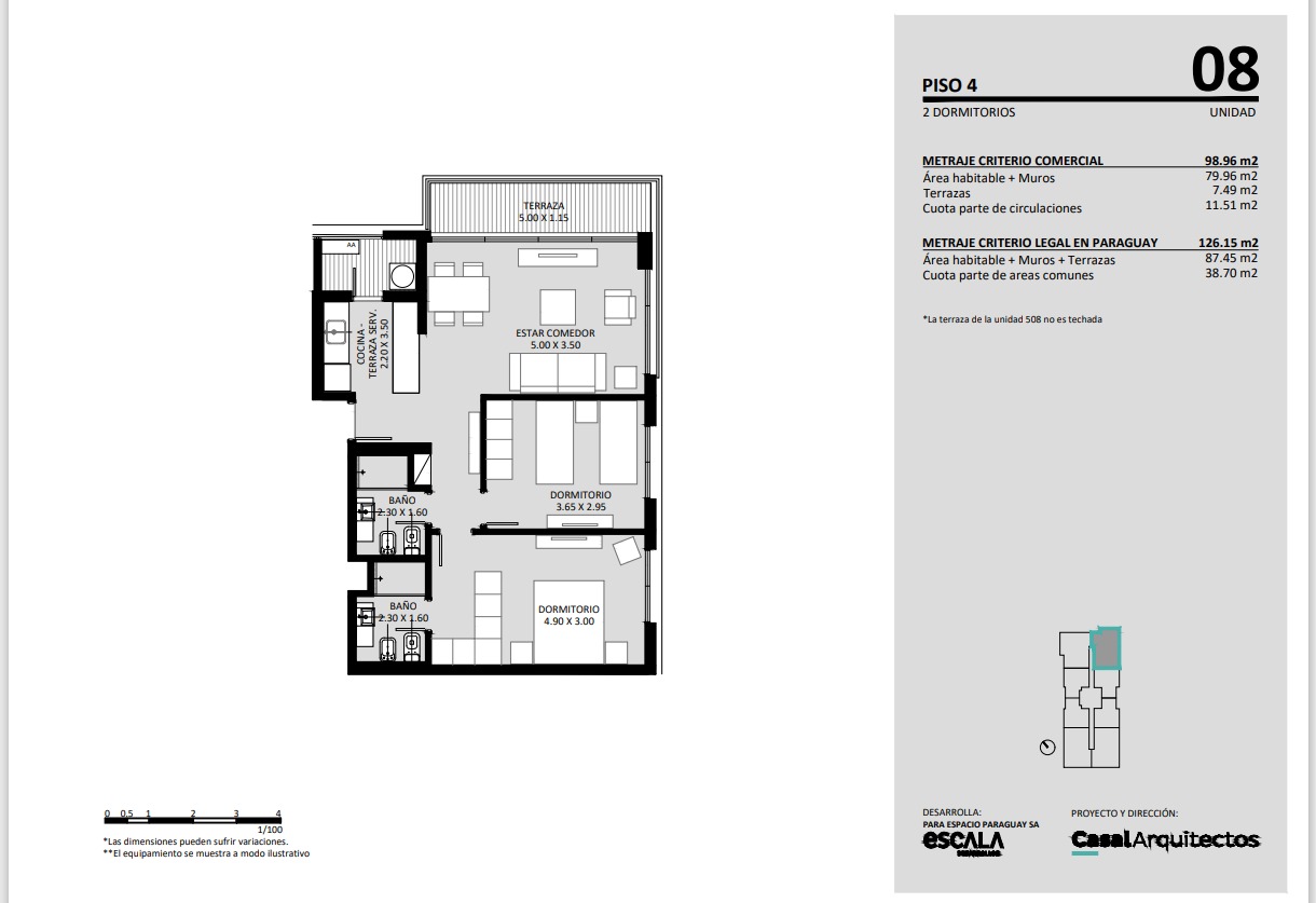Departamento en Alquiler – Edificio FEEL — foto 2
