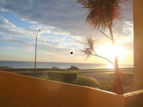 Apartamento Frente Al Mar Con Piscina Parrillero Dos Dormitorios Enero - Ref: 16