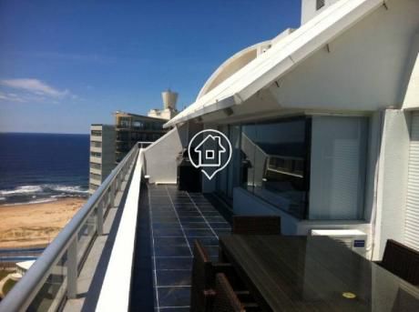 Penthouse En Alquiler Punta Del Este A Metros Del Mar Playa Brava Peninsula - Ref: 19