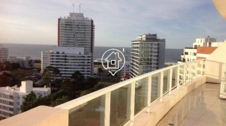Apartamento Punta Del Este Parrillero Terraza Con Parrillero Propio Piscina Disponible Febrero - Ref: 23