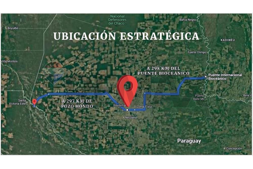 TERRENO EN PARQUE LOGISTICO -FILADELFIA CHACO PYO      J.A. — foto 3