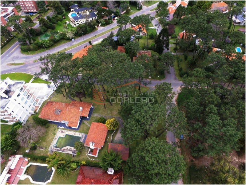 Casa en venta en Punta del Este, Mansa, muy elevada sobre nivel de calle, terreno apto para construir edificio ( PB mas 3 pisos )