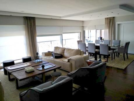 Exclusiva Planta Frente Al Mar. 4 Dorm, Escritorio, 3 Baños, Dep. Serv