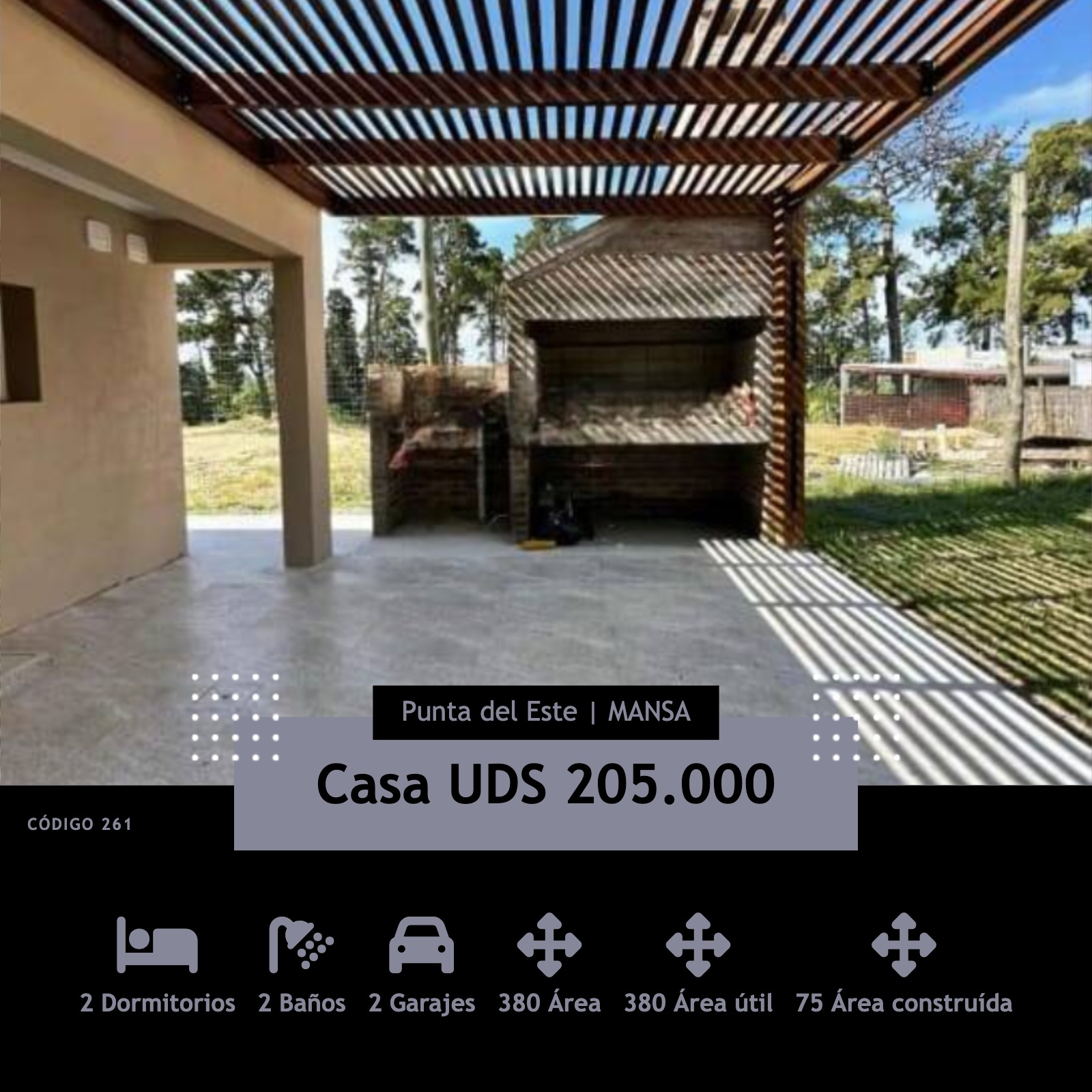 Casa en venta en Punta Ballena