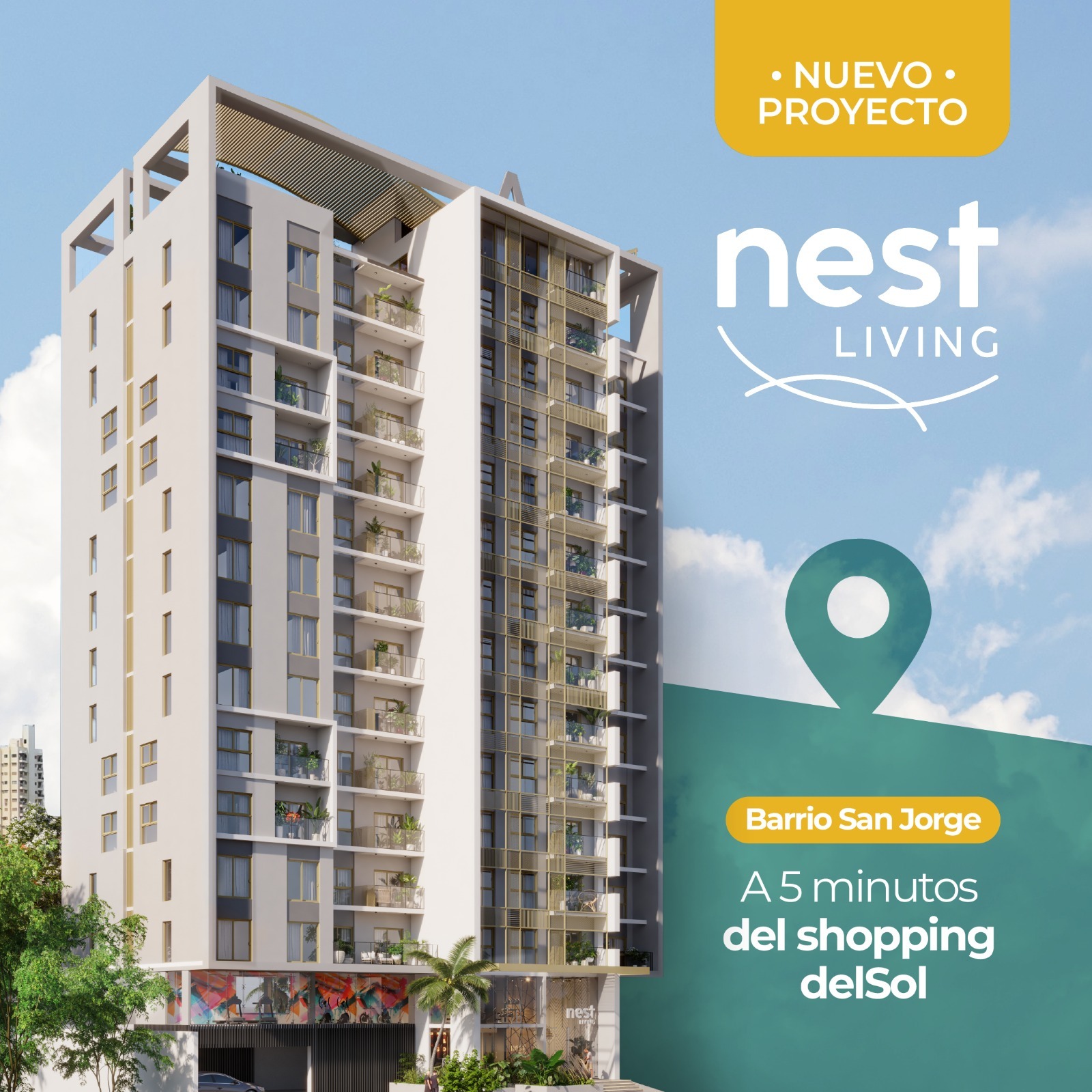 DEPARTAMENTOS EN POZO - EDIF. NEST LIVING — foto 2