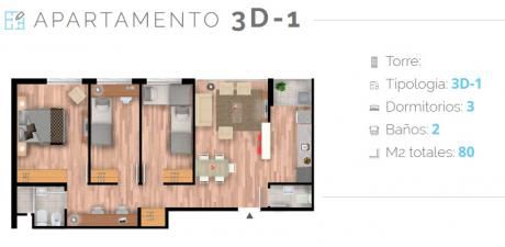 Apartamentos De 3 Dormitorios Nostrum Parque