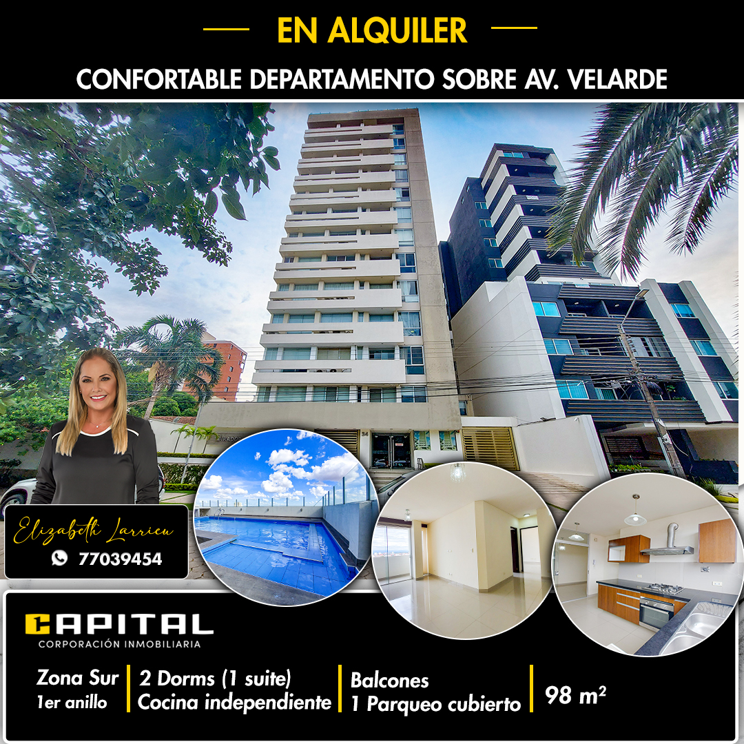 Departamento en alquiler en Sur