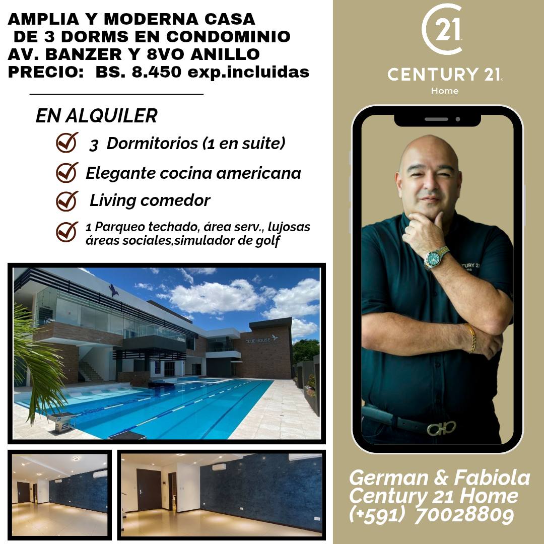 Casa en alquiler en Norte